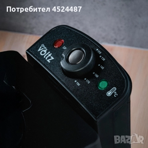 Фритюрник Voltz, 2000W, 2л./ 3л., демонтиращ се съд, капак и филтър,инокс, 2 ГОДИНИ ГАРАНЦИЯ, снимка 6 - Фритюрници - 52490128