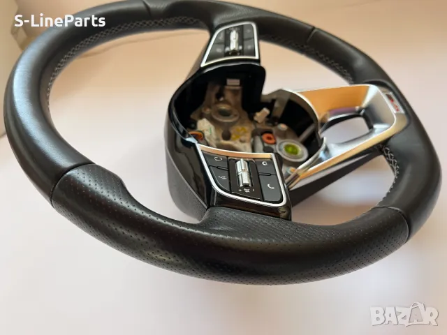Оригинален с перфорирана кожа Мулти волан с пера Kia Stonic GT Line Киа Стоник , снимка 3 - Части - 49482730