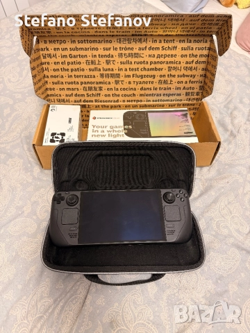 Steam deck oled 512gb, снимка 2 - Други игри и конзоли - 52619126
