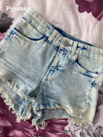  дамски дънкови  къси панталони, снимка 9 - Къси панталони и бермуди - 32841489