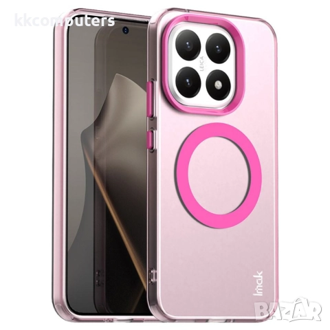 IMAK Удароустойчив Калъф (PET + TPU) за Xiaomi 15T- MagSafe, Airbag технология, вкл. Протектор, 6 Цв, снимка 5 - Калъфи, кейсове - 52377861