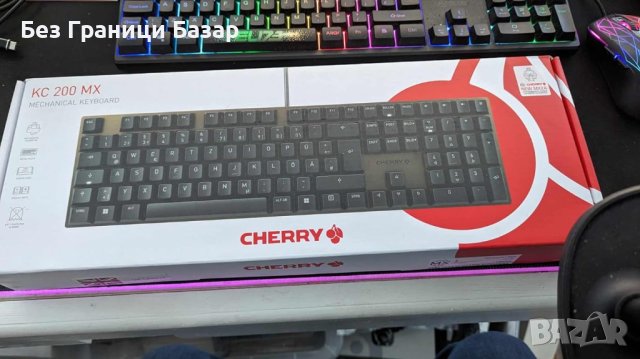 Нова Професионална CHERRY MX2A BROWN Клавиатура, Издръжлива, Тиха, снимка 6 - Други - 43666793