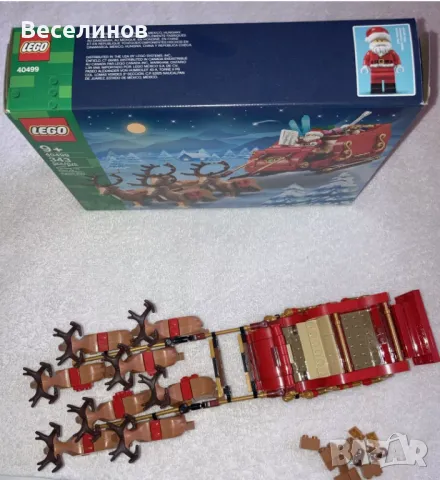 Конструктор LEGO® 40499 Шейната на Дядо Коледа, снимка 5 - Конструктори - 48252513