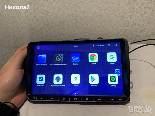 Мултимедия 9 инча за Volkswagen, снимка 5 - Аксесоари и консумативи - 53501820