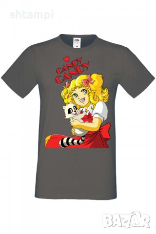 Мъжка тениска Candy Candy,Анимация,игра,Празник,Повод,, снимка 8 - Тениски - 37949119
