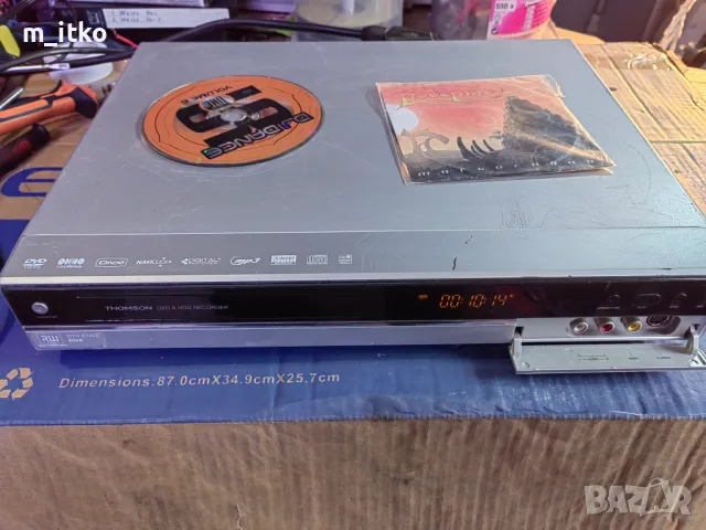 DVD/HDD рекордер Thomson DTH-8740E/80GB/PL/, снимка 1