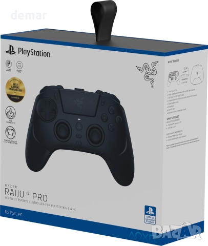 Razer Raiju V3 Pro Безжичен контролер за електронни спортове за PS5/PC, снимка 11 - Аксесоари - 52693077