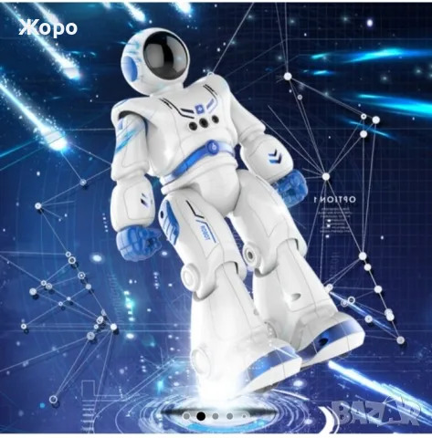 Програмируем интелигентен смарт робот с дистанционно управление 132418, снимка 8 - Електрически играчки - 47613348