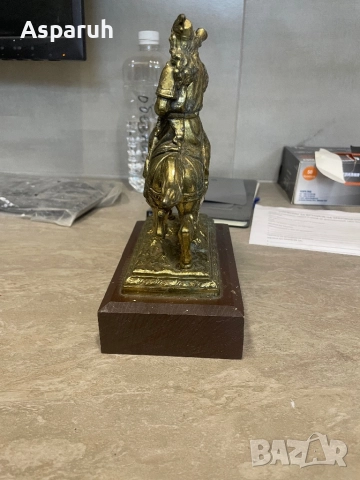 Стара бронзова фигура, снимка 2 - Антикварни и старинни предмети - 52918288