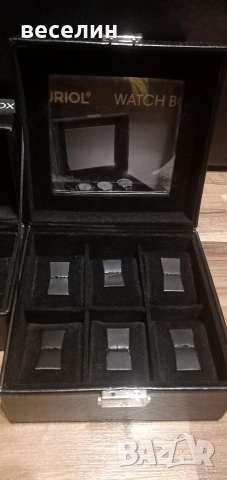 Кутии за 6 часовника, квадратна или правоъгълна, снимка 7 - Други - 53442403