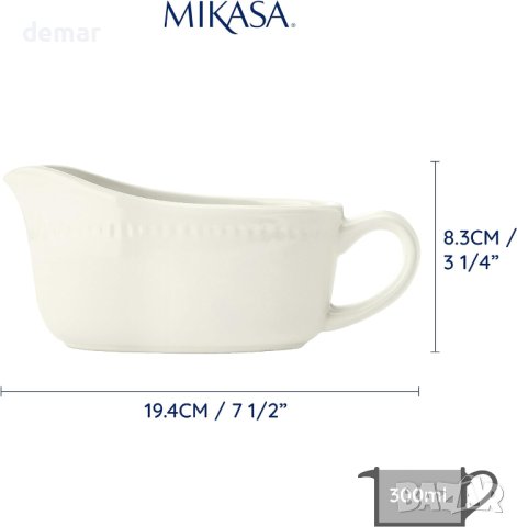 Кана за сос, сосиера Mikasa 300 мл с подаръчна кутия, снимка 8 - Аксесоари за кухня - 43112234
