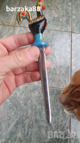 Нож за писма Петел, снимка 7 - Колекции - 53536861