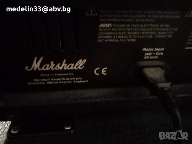 Marshall Super LEAD 150W,2x75 Celestion G12T-75 Vintage, stereo, Made in England, снимка 7 - Китари - 38349922