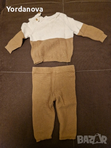 Комплект пуловер и панталон за бебе - LCW, снимка 2 - Комплекти за бебе - 53367500