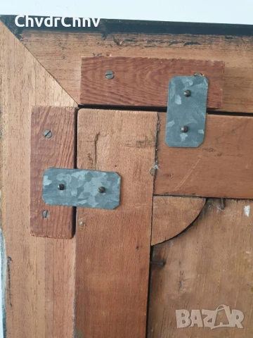 91х64см-8кг/стара голяма маслена картина-пано от гипс/голи деца/Рококо/дървена рамка, снимка 12 - Картини - 51357831