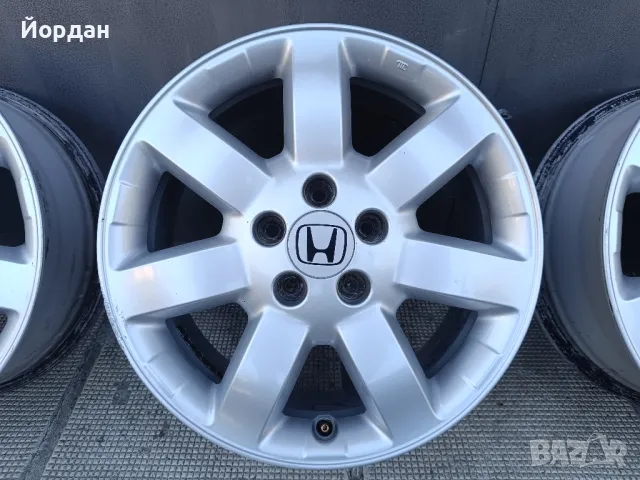 Оригинални алуминиеви джанти 17 цола HONDA CR-V / ХОНДА ЦР-В 5x114,3 64,1, снимка 7 - Гуми и джанти - 49993386
