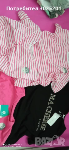 Нови!!! ЛОТ Дамски Дрехи 5 броя Дамски тениски размер М / Л, снимка 4 - Тениски - 50852581