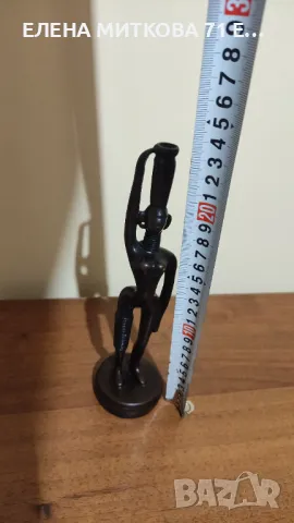 Малка африканска статуетка, снимка 4 - Антикварни и старинни предмети - 50406069