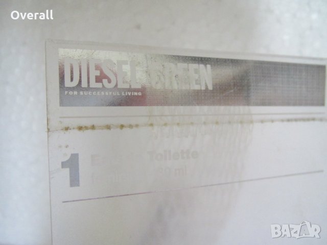 Diesel Green Feminine ОРИГИНАЛЕН дамски парфюм 30 мл ЕДТ, снимка 2 - Дамски парфюми - 32615429