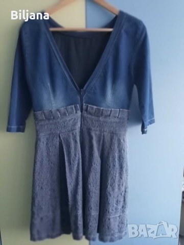 Дънкова рокля Lucy- Луци, снимка 3 - Рокли - 43449339