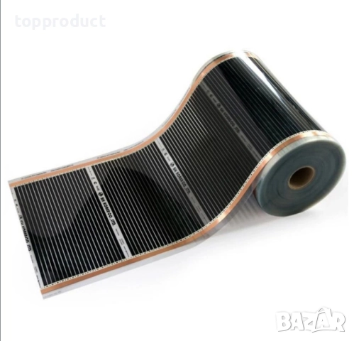 Инфрачервено отоплително фолио на 220V, отоплително килимче , снимка 2 - Отоплителни печки - 52029099