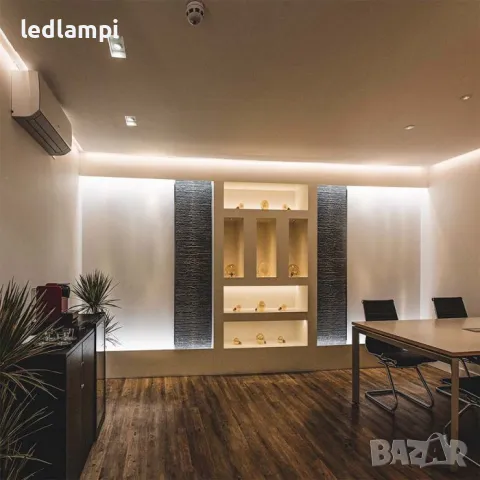 LED лента COB 220V IP65 286LED Топло Бяла Светлина 5m/ролка, снимка 7 - Лед осветление - 48281805