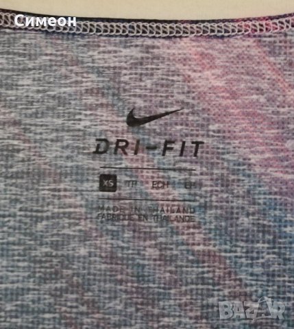 Nike DRI-FIT Breathe Cool Light Mesh Knit Tank оригинален потник XS, снимка 3 - Спортни екипи - 32836904