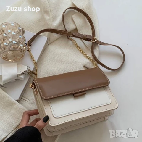 Дамска чанта с два вида дръжки, снимка 5 - Чанти - 50853938