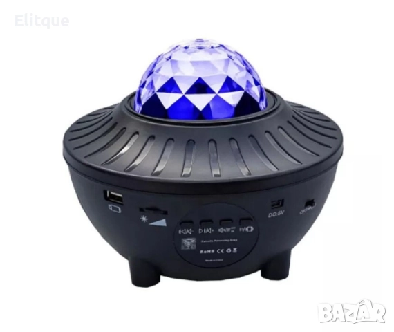 Преносима нощна лампа с Bluetooth управление и високоговорител - 10 цвята, регулируема светлина, 360, снимка 4 - Други - 52855077