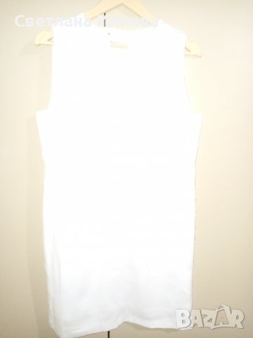 Къса рокля в бяло, снимка 3 - Рокли - 38034808