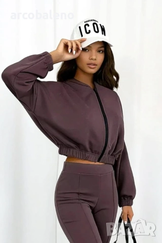 Дамски комплект от суитшърт и панталон Melissa, 5цвята , снимка 9 - Комплекти - 51987271