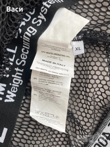 Off White лятно яке, снимка 10 - Якета - 50475034