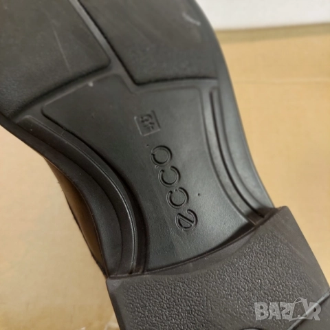 ECCO официални / ежедневни  кожени обувки  номер 46 , снимка 5 - Официални обувки - 51968036