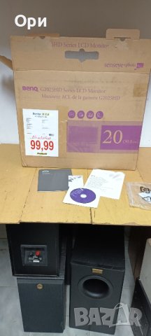 Монитор BENQ G2025HD Series LCD Monitor - 20', снимка 5 - Работни компютри - 43870779