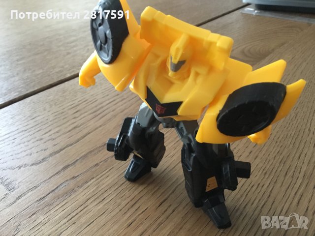 Трансформър Бамбоби 2016 Bumblebee 4" McDonald's Action Figure #5 Transformers Robots In Disguise, снимка 2 - Фигурки - 43227937