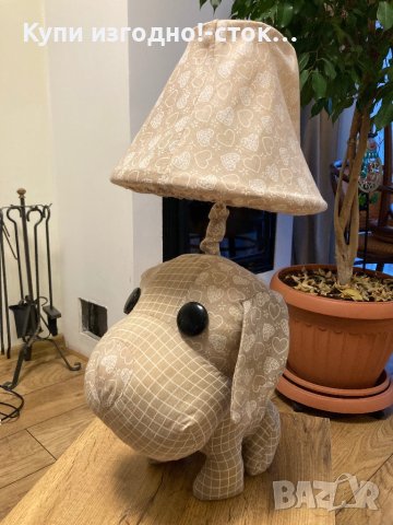 Лампа плюшена играчка - куче от Beiyuan 55см височина, снимка 8 - Друга електроника - 43674211