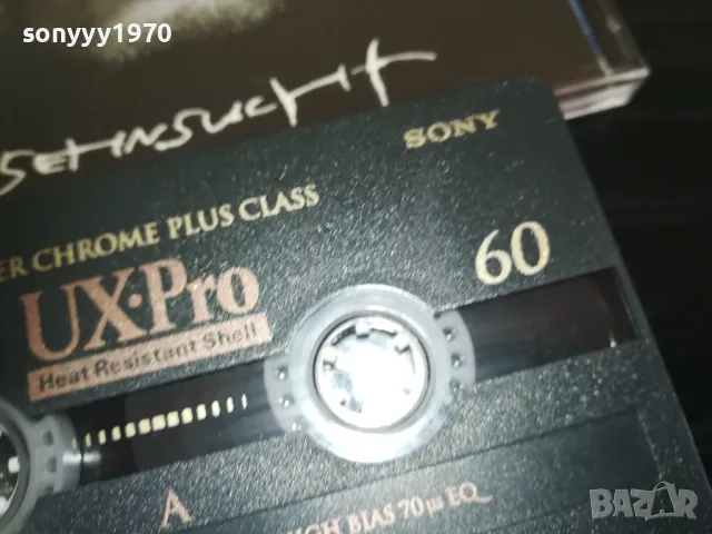 RAMMSTEIN SEHNSUCHT CD COPY TO TAPE SONY UX-PRO 0711241552, снимка 13 - Аудио касети - 47880229