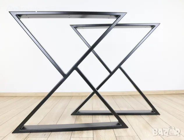 Метални крака за маса, трапезна маса, холна маса, бюро, снимка 2 - Маси - 47691813