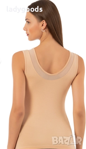 Луксозни дамски потници,памук и модал.Tencel,Mod.848., снимка 6 - Потници - 52332379