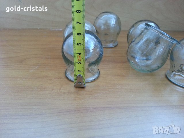 Стъклени вендузи , снимка 2 - Антикварни и старинни предмети - 30592617