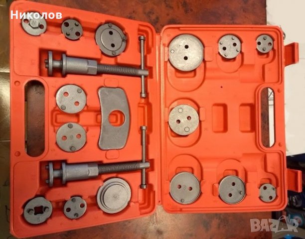 Ключове комплект за накладки 18 части в куфарче, снимка 2 - Аксесоари и консумативи - 28804325