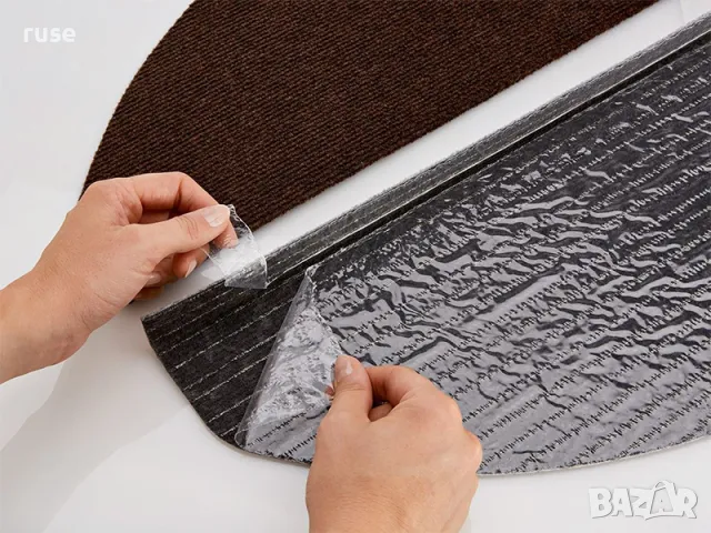 НОВИ! Постелки за стълби, стъпала комплект 15 броя 65х26см самозалепващи , снимка 9 - Други стоки за дома - 49514428