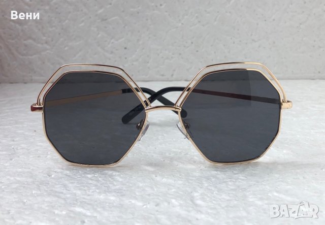 Fendi 2020 дамски слънчеви шестоъгълна форма 5 цвята, снимка 7 - Слънчеви и диоптрични очила - 28632822