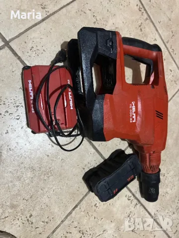 HILTI TE 500-22  професионален безкабелен къртач.Пълен комплект