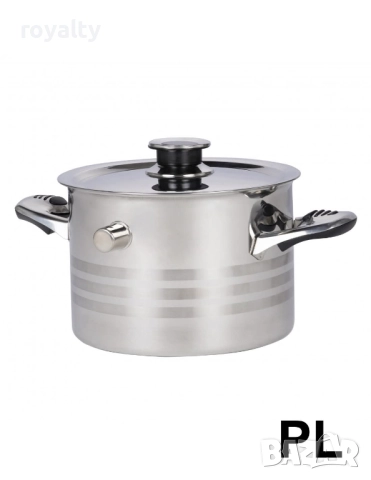 Млековарка Rosberg R51425B4, 4л., Индукция, неръж. стомана, снимка 3 - Съдове за готвене - 52077550