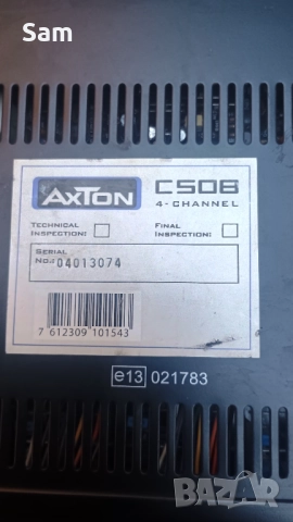 Усилвател axton350, снимка 5 - Ресийвъри, усилватели, смесителни пултове - 52654818