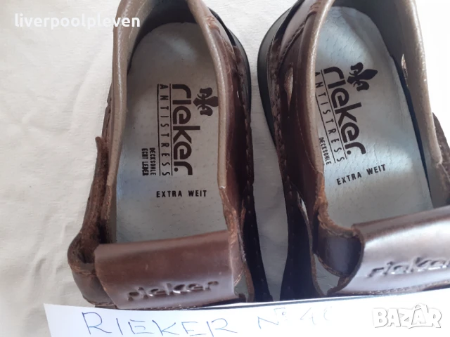👉Нови Rieker Original 41 ест.кожа летни, снимка 5 - Ежедневни обувки - 51078131