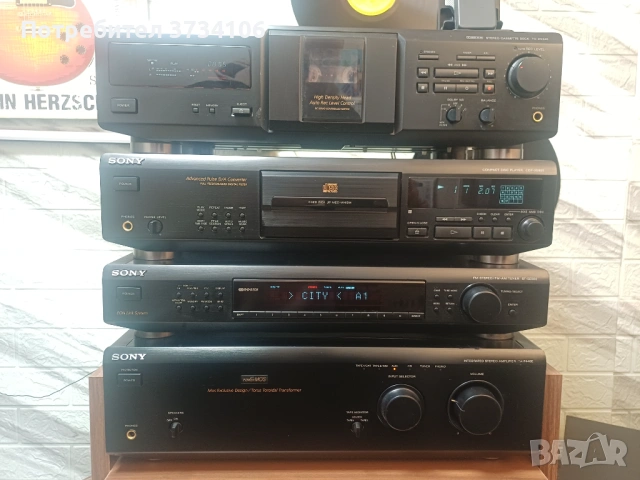 Sony TA-FE448E,  ST-SE500,  CDP-XE800,  TC-KE240