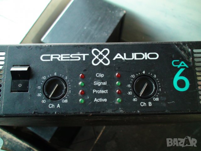 Crest Audio CA6 Power Amplifier Кутия и захранване, снимка 5 - Други - 34893780