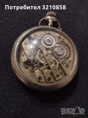 Стар мъжки джобен часовник, снимка 2 - Джобни - 35561470